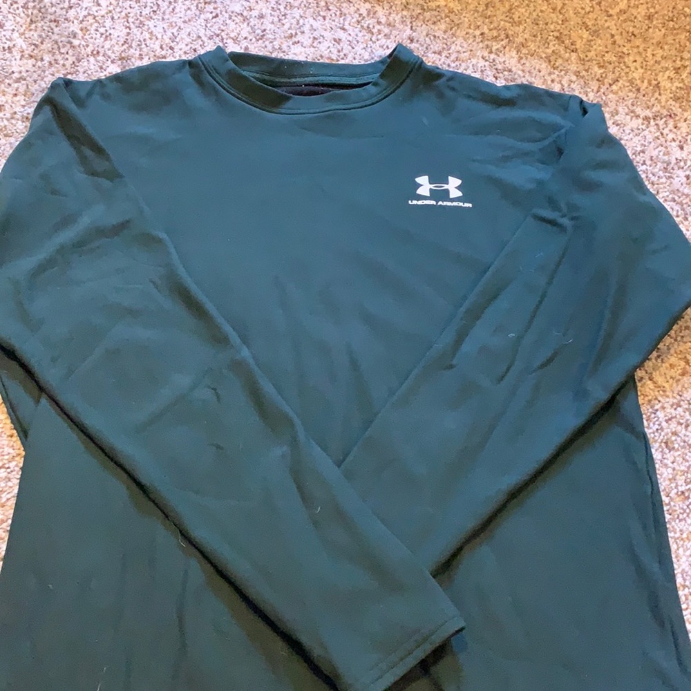 under armour long sleeve dark green